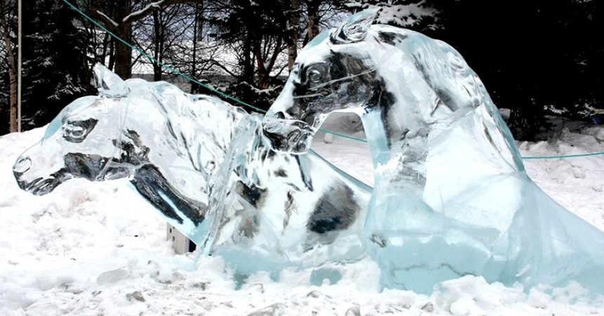 Bellezas del arte en hielo Bellezas del arte en hielo