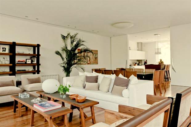 Tendencias para decorar un cálido living. confort en diseños de ...