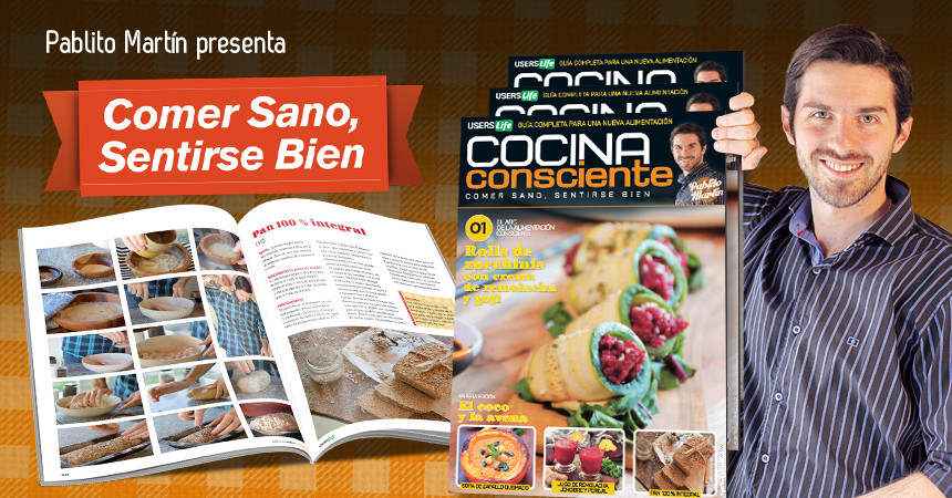 COCINA CONSCIENTE con Pablito Martín, colección de fascículos COCINA CONSCIENTE con Pablito Martín, colección de fascículos