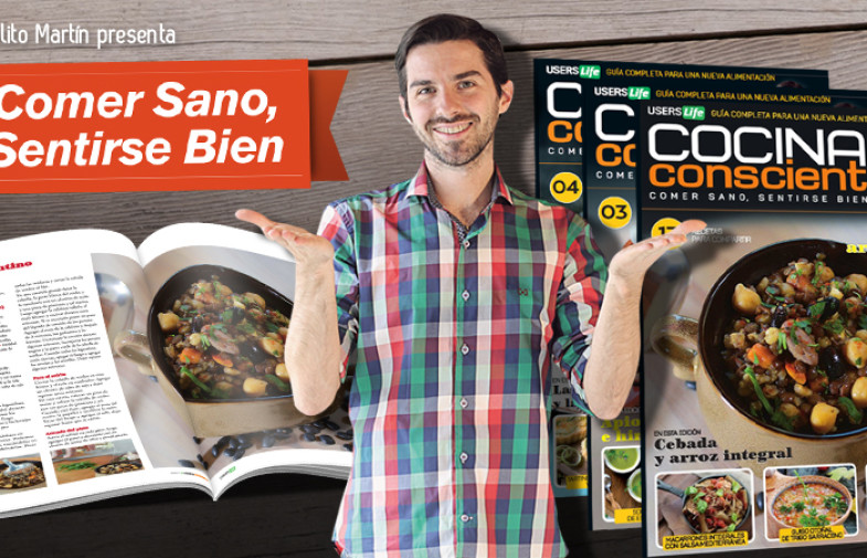 COCINA CONSCIENTE con Pablito Martín, colección de fascículos