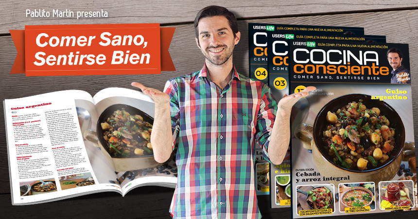 COCINA CONSCIENTE con Pablito Martín, colección de fascículos COCINA CONSCIENTE con Pablito Martín, colección de fascículos