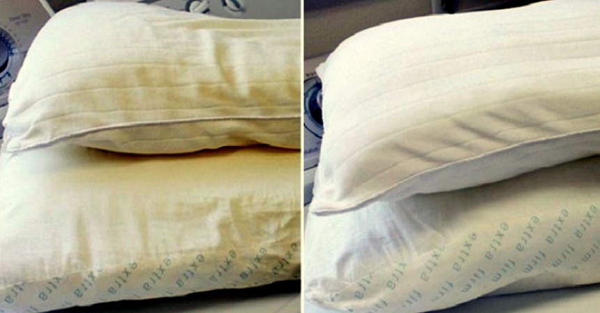 3 tips para que tus almohadas dejen de lucir amarillas