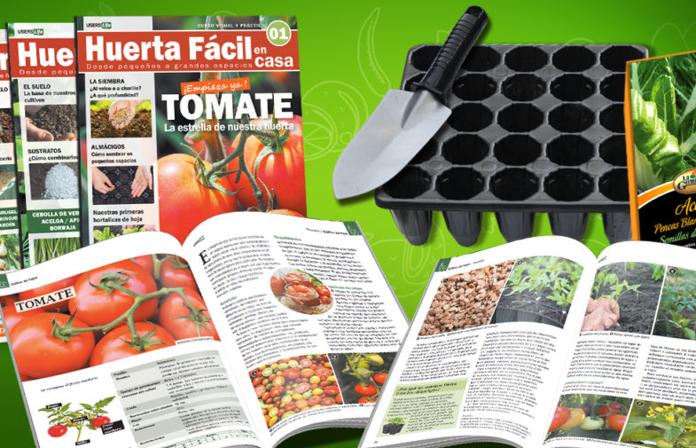 Huerta Fácil en Casa ¡Nuevo curso en fascículos!