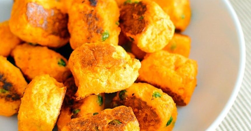Sabrosas croquetas de zanahorias Sabrosas croquetas de zanahorias